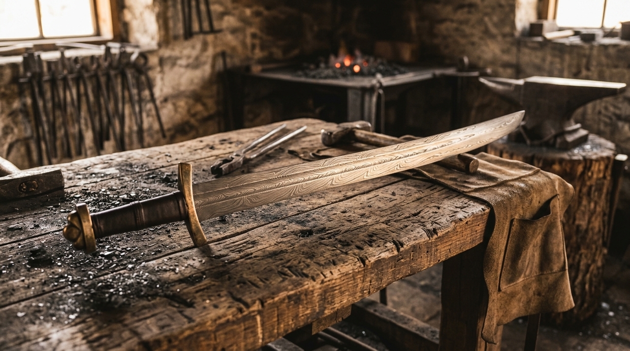 O mistério do lendário Aço Damasco: entenda por que suas espadas eram tão resistentes e ainda intrigam a ciência imagem 1784655666 g01kpm