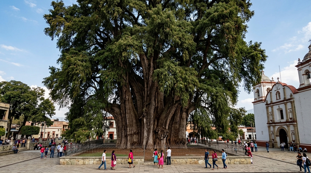 Um vilarejo de 8.165 habitantes, localizado a uma altitude de 1.560 metros, abriga a árvore com o tronco mais largo do mundo e atrai turistas o ano todo imagem 1784655680 ymog5q