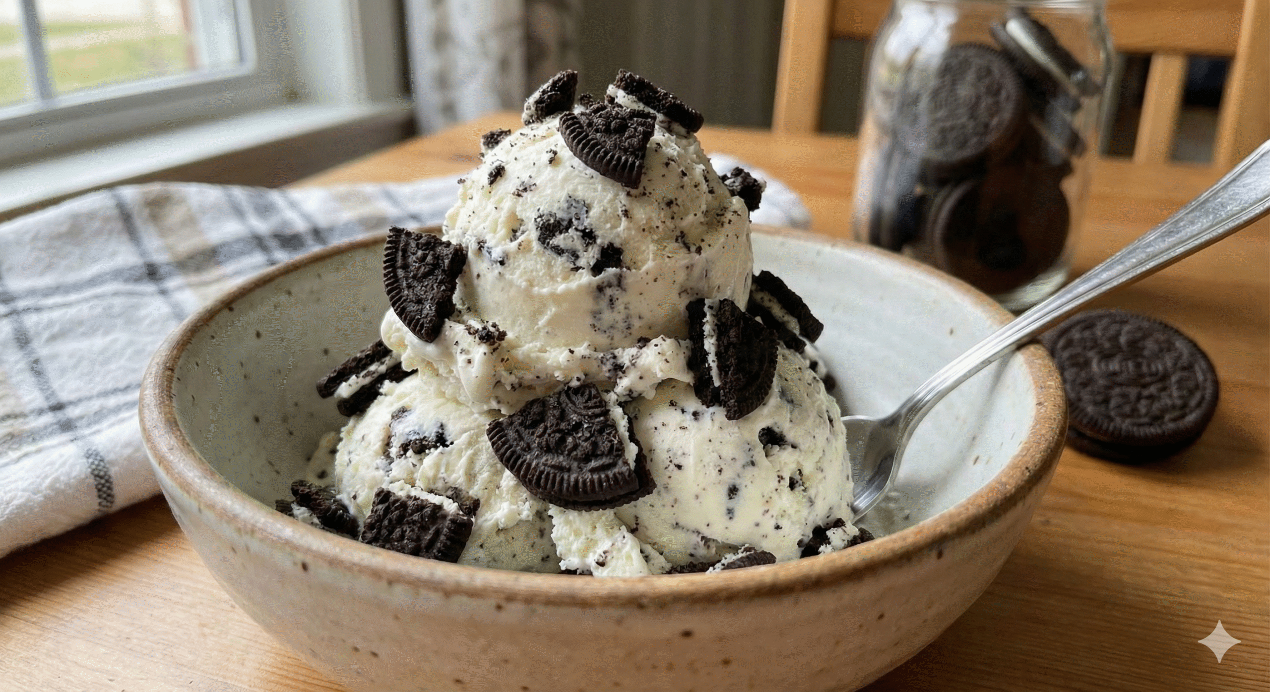 Receita de sorvete de Oreo com apenas 3 ingredientes simples imagem 1784655683 t5jgun