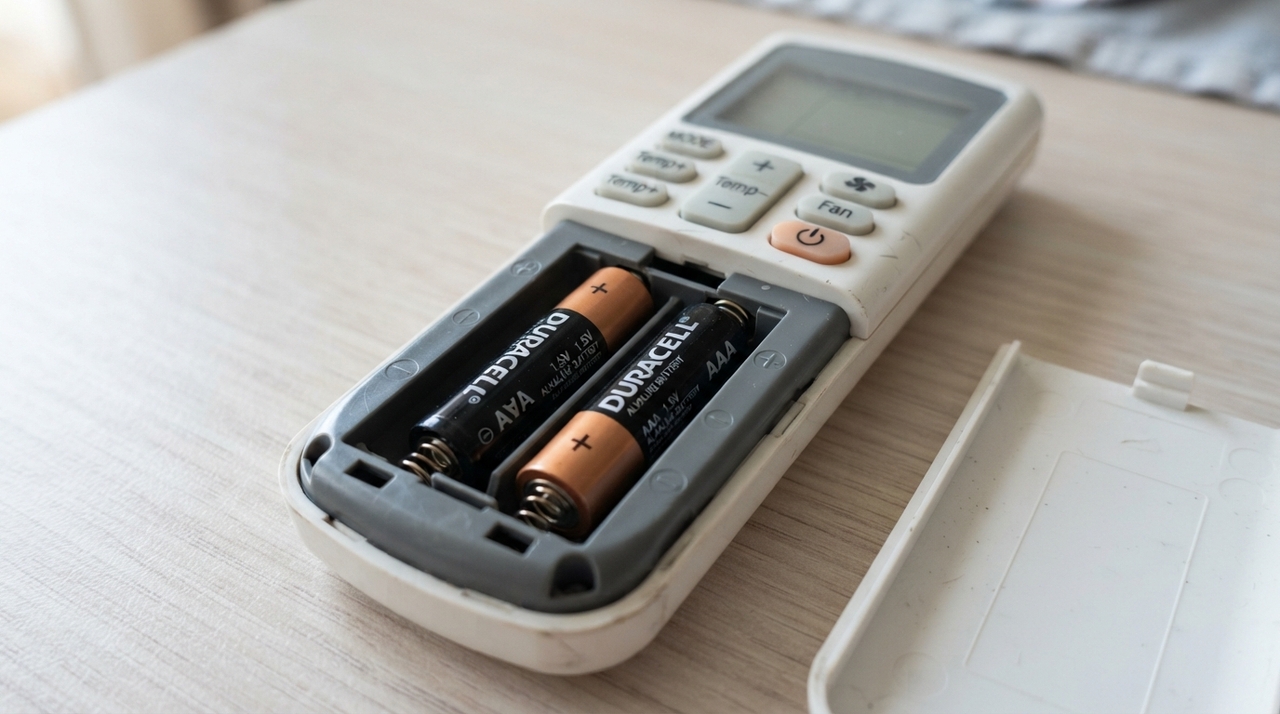 O controle remoto do ar-condicionado pode usar pilhas alcalinas? imagem 1785001282 ffcf3o