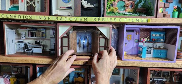 Museus orgânicos mantêm a memória de Uberaba viva Maquetes de cenários de filmes e séries fazem sucesso