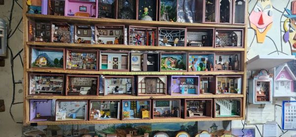 Museus orgânicos mantêm a memória de Uberaba viva Tudo é feito de papelão reciclado