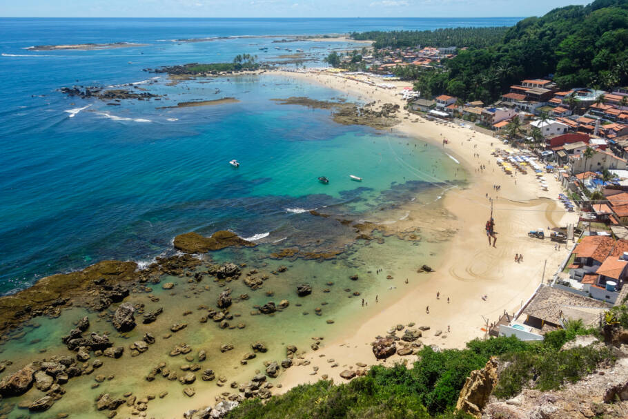 Morro de São Paulo é um dos destinos mais badalados do litoral da Bahia