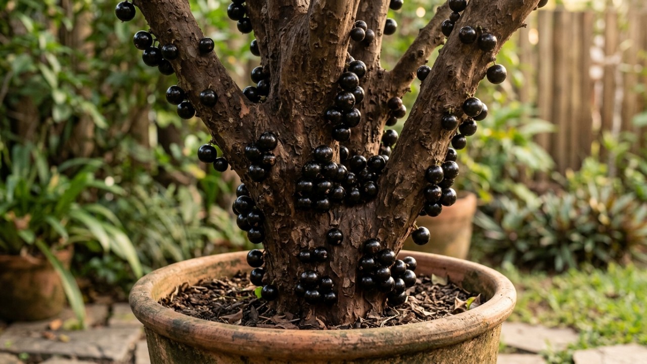 O manejo adequado da luminosidade e da hidratação garante uma frutificação abundante. – Imagem gerada por IA