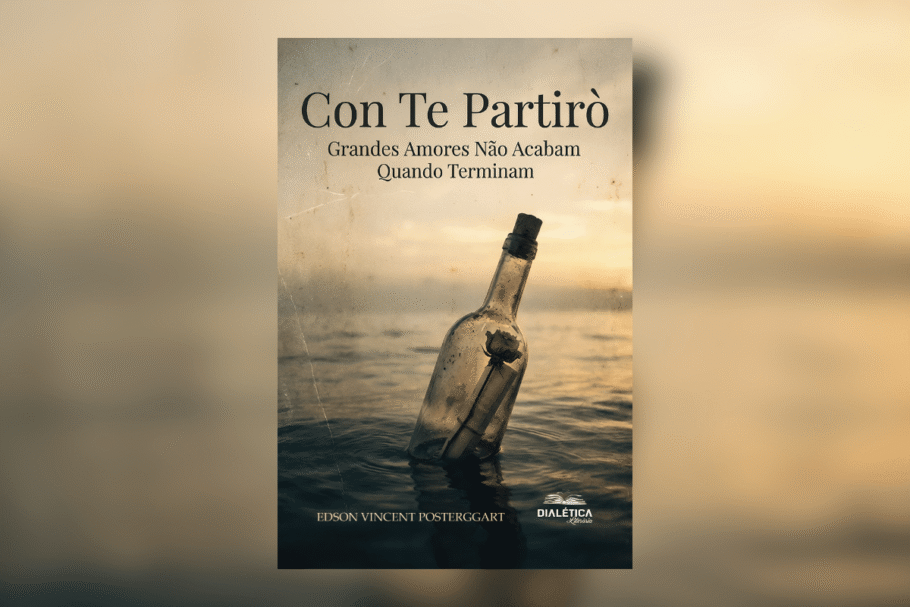 10 livros de ficção, romance e fantasia para todos os gostos “Con Te Partirò – Grandes amores não acabam quando terminam” mostra como algumas lembranças resistem ao tempo e permanecem vivas (Imagem: Reprodução digital | Editora Dialética)