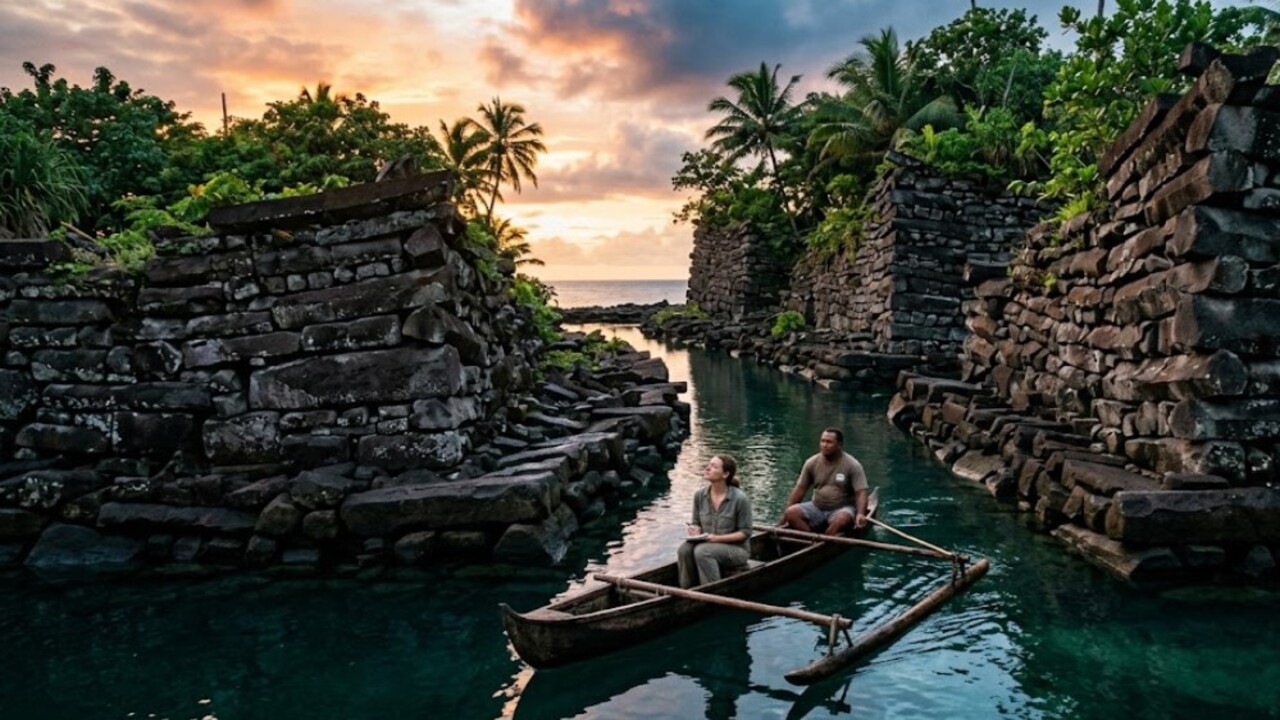 Nan Madol é um dos sítios arqueológicos mais intrigantes do planeta