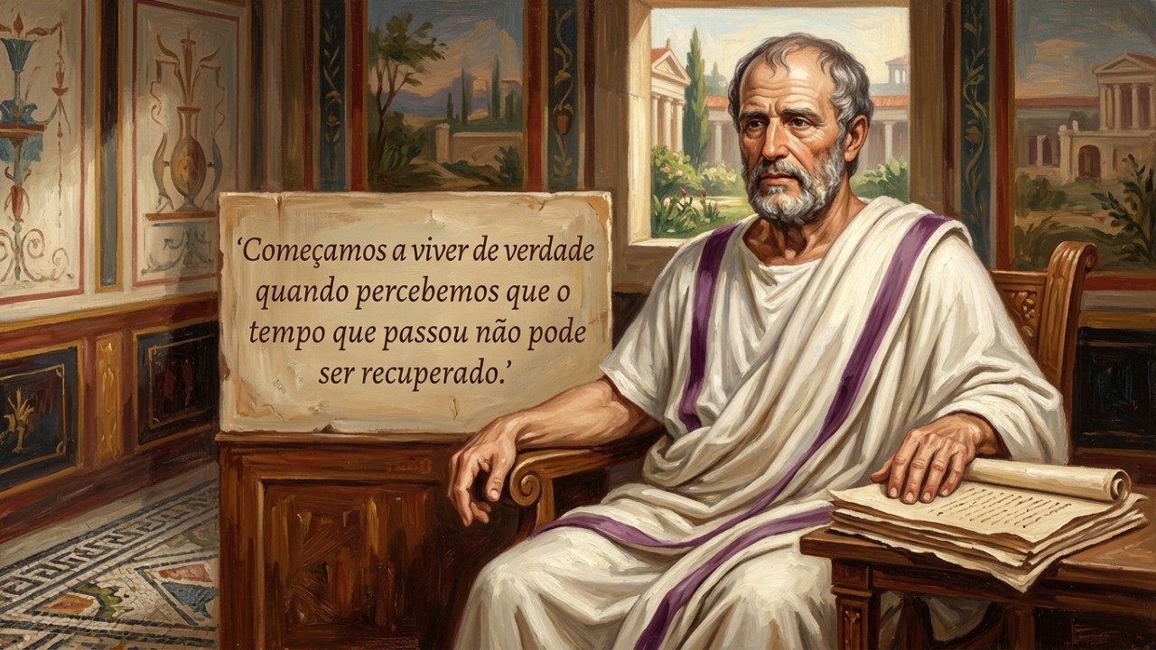 Compreender a finitude dos dias transforma prioridades superficiais em compromissos autênticos com o presente. – Imagem gerada por IA