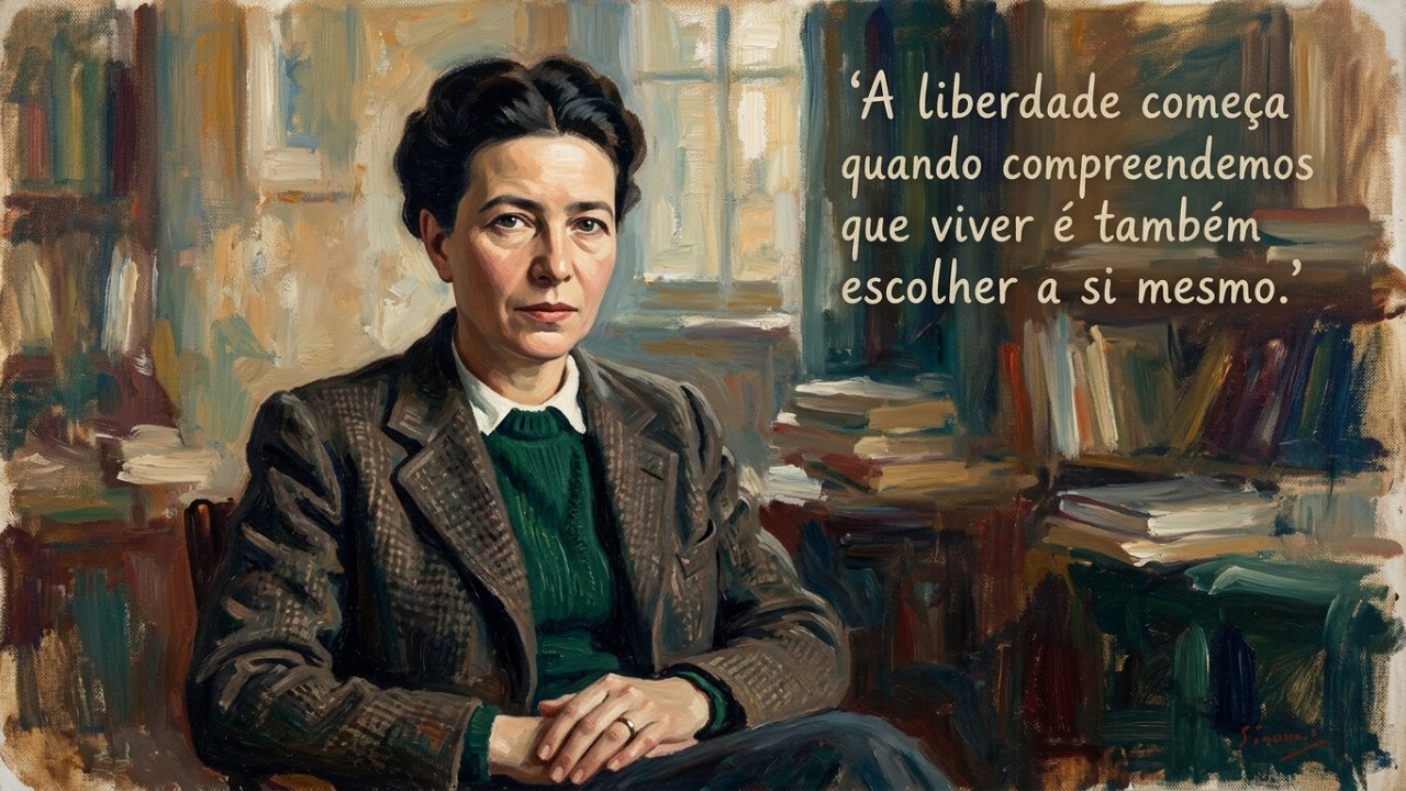 A verdadeira liberdade começa quando deixamos de buscar a validação social e assumimos a responsabilidade por construir nossa própria identidade. – Imagem gerada por IA
