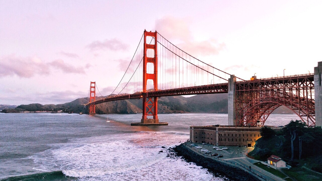 A Ponte Golden Gate nos EUA impressiona até hoje