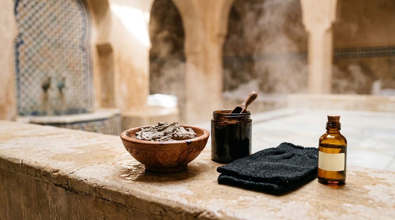 Segredos de beleza natural das mulheres marroquinas: rituais, hammam e óleo de argan Grande parte dos cuidados tradicionais utiliza ingredientes encontrados no próprio Marrocos.