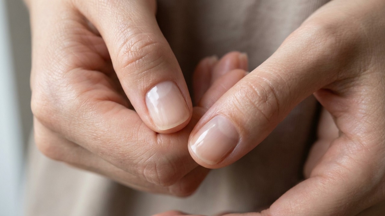 O tratamento utiliza ingredientes orgânicos para restaurar a saúde e o brilho das unhas. – Imagem gerada por IA